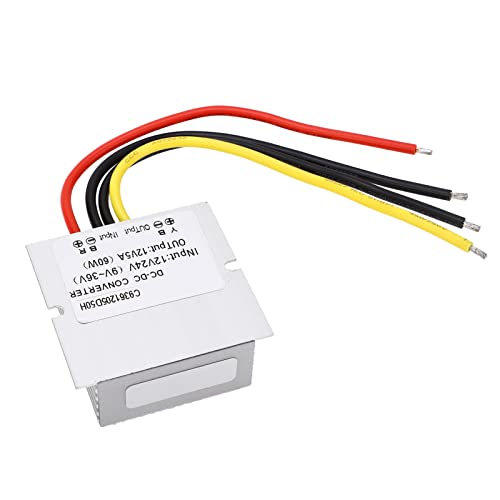 Regulador de Tensão DC para DC Módulo Conversor de Tensão DC 12V 5A 60W Conversor de Tensão DC IP67