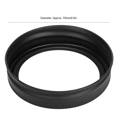 Can Lid, 24 Pcs for Mason Jar Lids, Regular Mouth Canning Lids Lids for Mason Jar Canning Lids Iron Lid Round 70mm Widemouthed Split Cover Matte Black by Yuecoom - Image 2