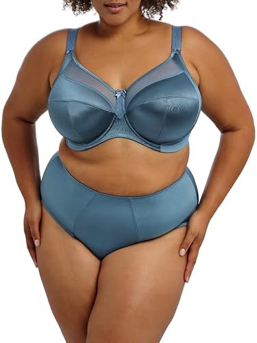GODDESS Women's Keira Underwire Banded Bra Mediterranean Blue - 1