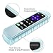 Fintie Protective Case for Roku Express HD/Express, Roku Premiere RC68 RC69 RC108 RC112 Remote – CaseBot Honey Comb Light Weight (Anti Slip) Shock Proof Silicone Remote Cover, Light Blue Glow