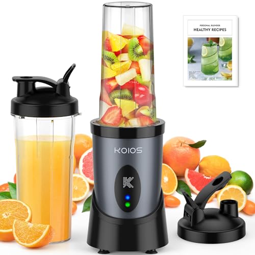 KOIOS Smoothie Blender, 900W Personal Blender for Shakes and...