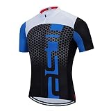 Weimostar Herren Radtrikot Sommer Jungen Mountainbike Fahrradbekleidung Atmungsaktive Fahrradtrikots