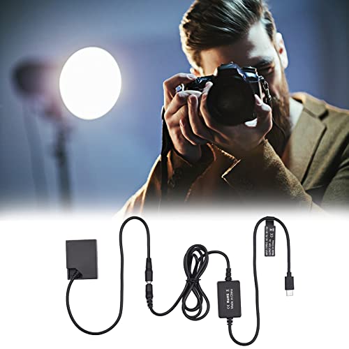 Cabo USB tipo C PD para substituição do acoplador DC da bateria fictícia NP-W126 para Fujifilm X-A2