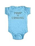 Poop is Coming - design2 - cute funny Parody baby Bodysuit