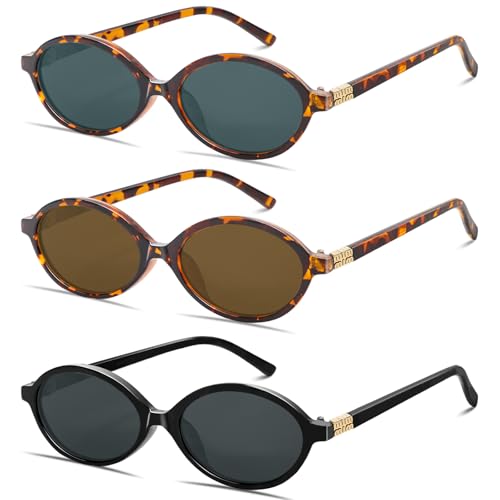 Image of boten Retro Oval Sunglasses for Women Men Small 90s Sun Glasses