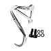 RXL SL Bicicleta Carbono Botella Cage Ligero 18g Negro Mate MTB Road Botella Titulares de Agua Blanca (Blanca)