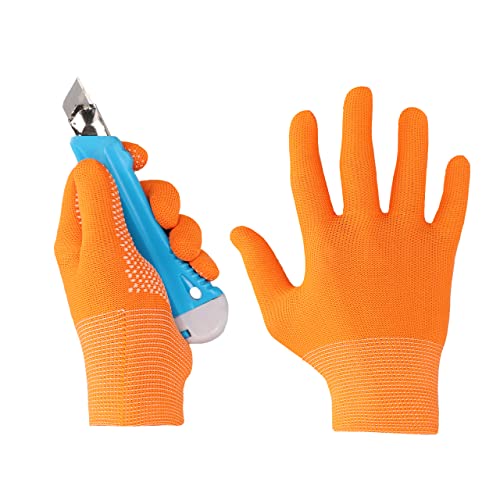 FUZZIO Guanti da lavoro con borchie 24 paia per