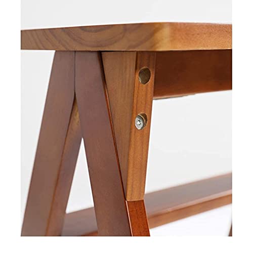 Taburete de escalada DASHADAO de madera maciza y escalera plegable 8
