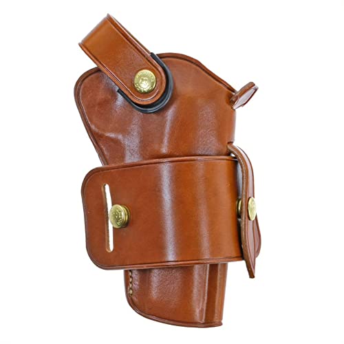 WG2-126 Wheelgunner 2.0 Leather Belt Holster Compatible with Smith & Wesson N FR .44 Model 29/629 4