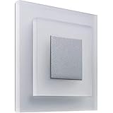 Netzteil AC 230V (90-264V), Power LED 1W, Warmweiß 3000K, Alu Grau