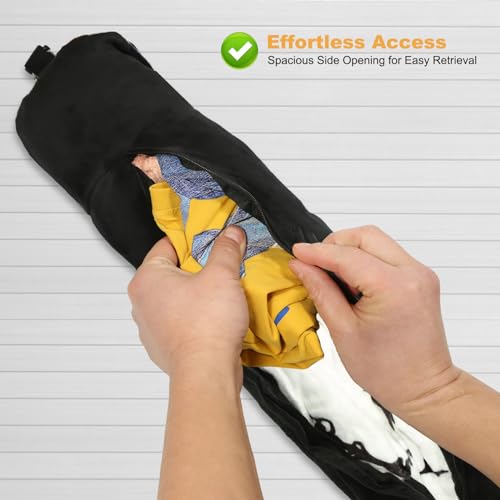 Travesseiro de viagem recheado com roupas, transforma-se em bagagem de mão, serve para 3 dias de via