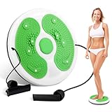 Máquina escultora de cintura, entrenador giratorio, disco giratorio, tabla de equilibrio con cordón, equipo de ejercicio para adelgazar brazos, caderas, muslos, masaje aeróbico de pies en casa