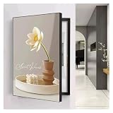 LINGDSWULING Coperchio della Scatola del Contatore Elettrico Quadro Copri Quadro Elettrico Pittura Decorativa della Scatola Nascondere Scatola del Contatore(F,50x70cm)