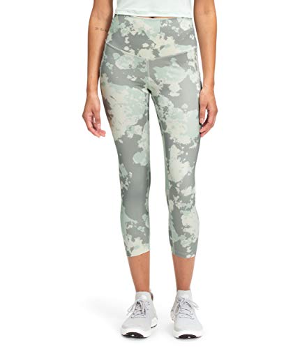THE NORTH FACE Women's Motivation High-Rise Crop Pants, Wrought Iron Surreal Sky Print, Medium Regular