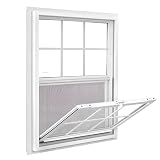 COLORPAPA Vinyl Single Hung Window 36x36