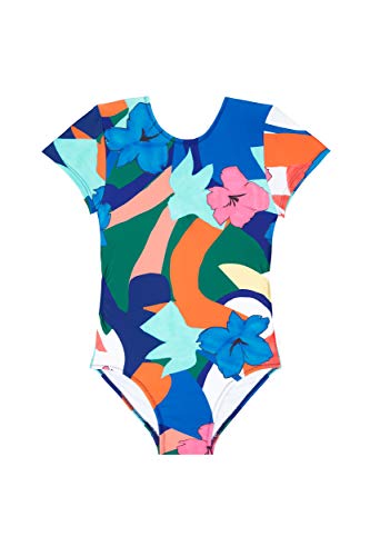 Image of Seafolly Girls' Short Sleeve One Piece Swimsuit