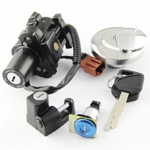Kit clé et verrouillage de siège pour interrupteur d'allumage moto CB400SS