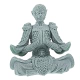 Petite décoration de singe : le design exquis et élégant en forme de singe convient à la plupart des styles de décoration intérieure, tea pet