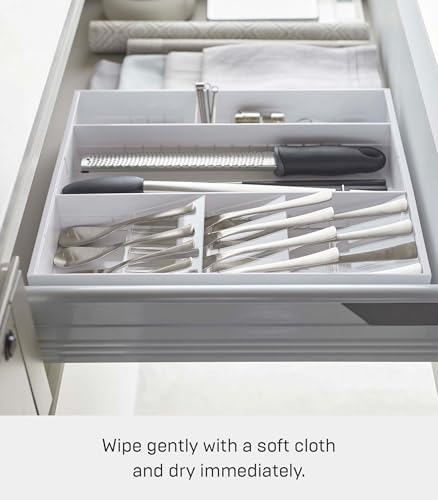 Range-couverts extensible YAMAZAKI TOWER 5415 organisateur tiroir