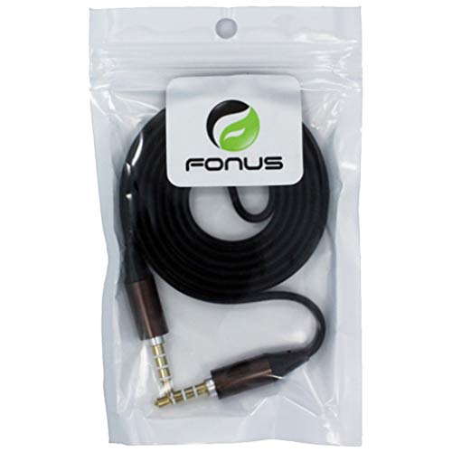 Cable Auxiliar 3.5mm Aux Flat 3ft Tangle Free miniatura 2