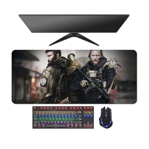 4mm Thick, Anime Escape from Tarkov Game Mouse Pad, 27.6×11.8×1.6 ...