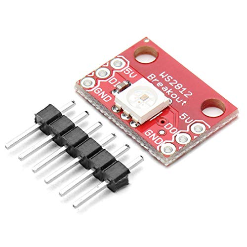 REES52® CJMCU-123 WS2812 RGB LED Breakout Module RGB Module Display Module RGB LED Module SMD LED Module for ardiuno