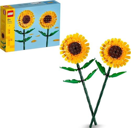 LEGO Sunflowers Building Kit for Kids and Decor