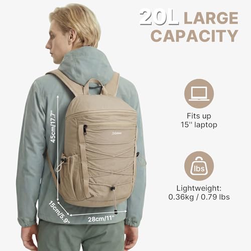 G4Free 20L Travel Daypack Backpack
