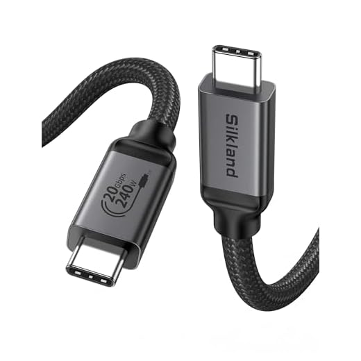 Silkland 16.5FT USB 4 Thunderbolt Cable