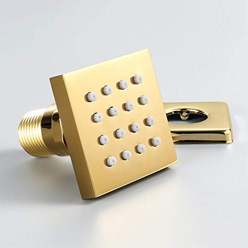 Ensemble douche thermostatique or encastré pour spa maison - 7
