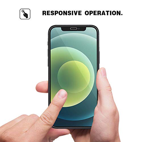 [ 2+2 +2 ] Utlk 2 Front + 2 Back For Iphone 12 Glass Screen Protector Hd Clear +2 Glass Camera Lens Protector For Iphone 12 (6.1") With Installation Frame,Case Friendly #TOP6