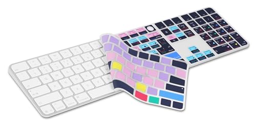 Funda Davinci Resolve para teclado iMac M4 2024 con Touch ID y teclado numérico 2