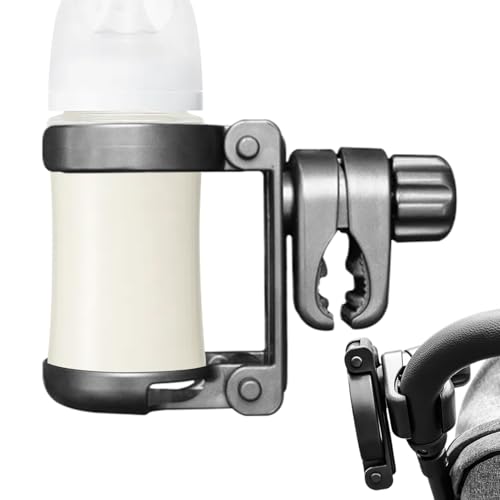 Soporte Portavasos Para Cochecito - Portavasos Para Scooter De Movilidad | Bandeja Plegable Para Bebidas Desmontable Para Kayak Silla Barco Carrito Golf Autocaravana Hogar Hospital Cinta De Correr Y C
