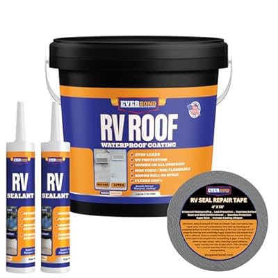Everbond RV Roof Coating 1 Gallon Kit