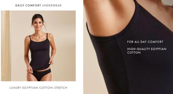 FALKE Women's Daily Comfort 2-Pack Camisole Undershirt, Skin Friendly - Image 8