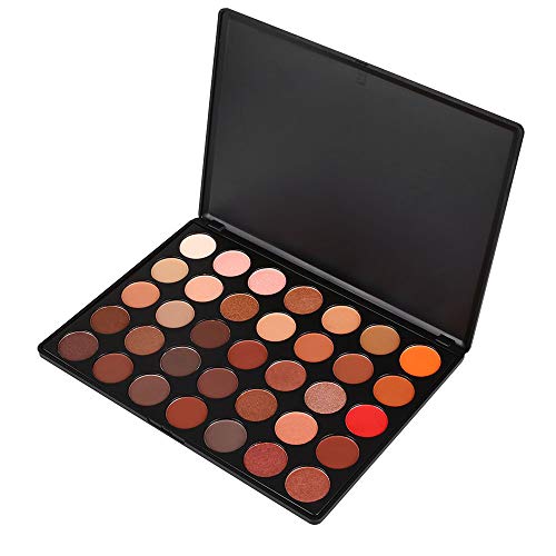 Miskos 35 Colors Professional Makeup Eyeshadow Pallet Shimmer Matte Eye Shadow Set Cosmetic Product #35 Series (35B)