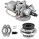 Vergaser Mit Luftfilter, Benzinfilter Schlauch Satz Für 47cc 49cc, Tuning Vergaser Mit Luftfilter Ersatz, Vergaser Für Mini-Motorrad Für Dirtbike Pocketbike Buggy Go Kart