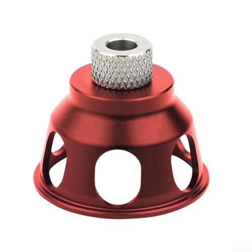 Vertical Punch Locator Tool Aluminum Alloy Round Hole Puncher Drilling with Tall Drill Sleeve for Woodworking(5mm)