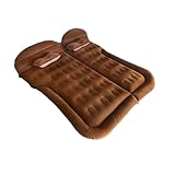 MZYRZ Car Inflatable Air Mattress for Isuzu D-MAX 2015 2016 2017 2018 2019 2020 Portable Boot Air Mattress Cushion Outdoor Travel Camping Sleeping Gear Accessories,Brown