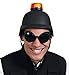 Produktbild KarnevalsTeufel Set Bikerhelm und Blinklicht rot mit Ton Sirene Alarm Vorsicht Polizei Rettungskräfte Achtung Scherzartikel