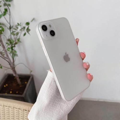 Coque souple et transparente mate pour iPhone 16 Pro Max et modèles 11 à 15