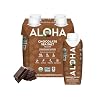 ALOHA Organic Protein Drink, Chocolate Sea Salt, Low Sugar & Dairy Free Ready-to-Drink Protein Shake, Plant Based, Non-Dairy, Clean Ingredients, GLP-1 Friendly, 18g Protein, Gluten Free