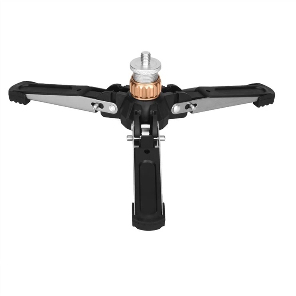 RajoNN 5KG Téléphone Mobile Live Trépied Vidéo Universel Monopode Base Monopode Trépied Mini Trois Pieds Support pour DSLR Monopode avec 3/8'' Vis Trépied de Téléphone Portable (Color :