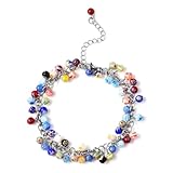 BEAD ANKLET BRACELETS - These ankle bracelets with gemstone bead charms are beautifully crafted. These charm bracelets for women are crafted in skin-friendly stainless steel. The cute bracelets or cute anklets for women will suit every occasion and t...