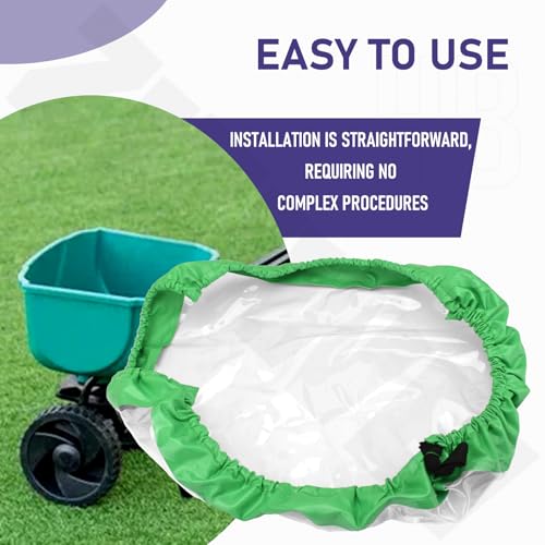Cubierta impermeable reemplazo tolva esparcidor 80 LB miniatura 6