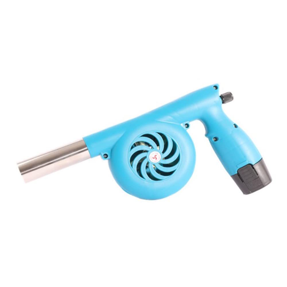 Wireless Fire Electric Air Blower With Rechargeable Battery And Speed Control Fan Bellow Air Blower Outdoor Fire Tools For BBQ, Camping, Picnic