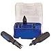 Frankford Arsenal Case Prep Essentials Kit with Chamfer & Deburr Tool Large & Small Primer Pocket Uniformer and Crimp Cutter, black, blue