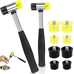 Gzhaizhuan AZXJT05 Doppelkopf Gummihammer Set 2 Stk