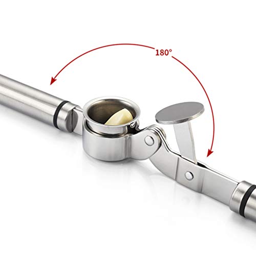 Ferramentas de cozinha de picador de alho Cabilock com espremedor profissional