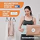 Buntes Brett ® Bügeltischbezug für Dampfbügeleisen (Größe L) | Universal bis zu max. 140x50 cm | zum einfachen Bügeln von Kleidung | Made in EU | Geeignet für Dampfbügelstation | Mint